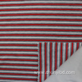 Customized Color Soft And Stretchy Stripe Pattern Yarn Dyed 2x2 Rib Fabrics For Sweater dress/Garment